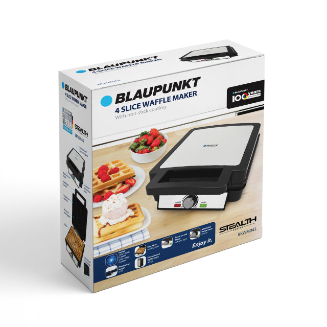 Blaupunkt 4 Slice Waffle Maker BKWM043 Blaupunkt 4 Slice Waffle Maker BKWM043